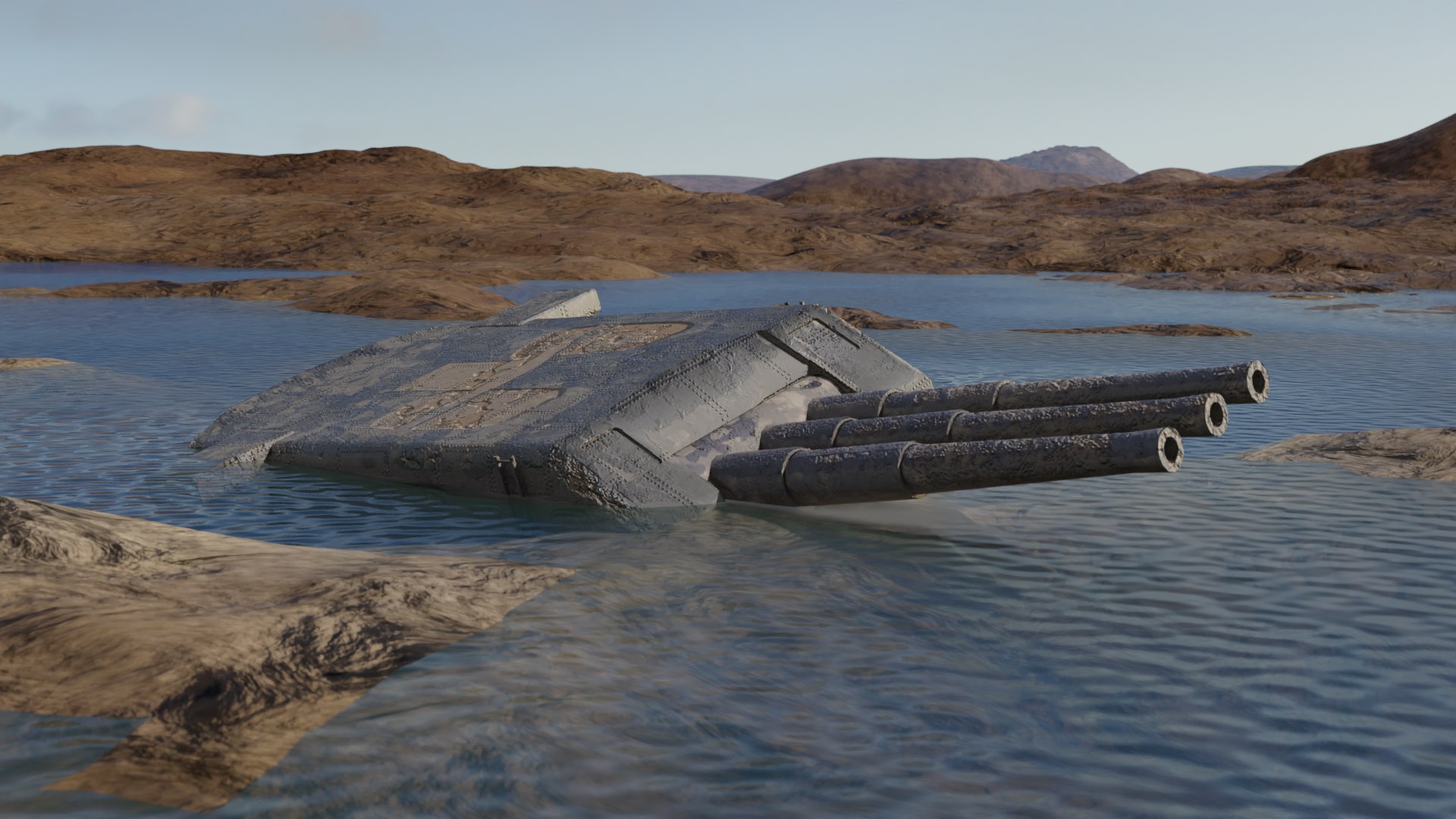 3D Drain the Sea - USS Indianapolis - Before and After model https://p.turbosquid.com/ts-thumb/Wy/RP4dAG/Tl/drainedfrozen_0948/png/1720721013/1920x1080/fit_q87/b3071f0a893fe53dfc3d95495abb032370991303/drainedfrozen_0948.jpg