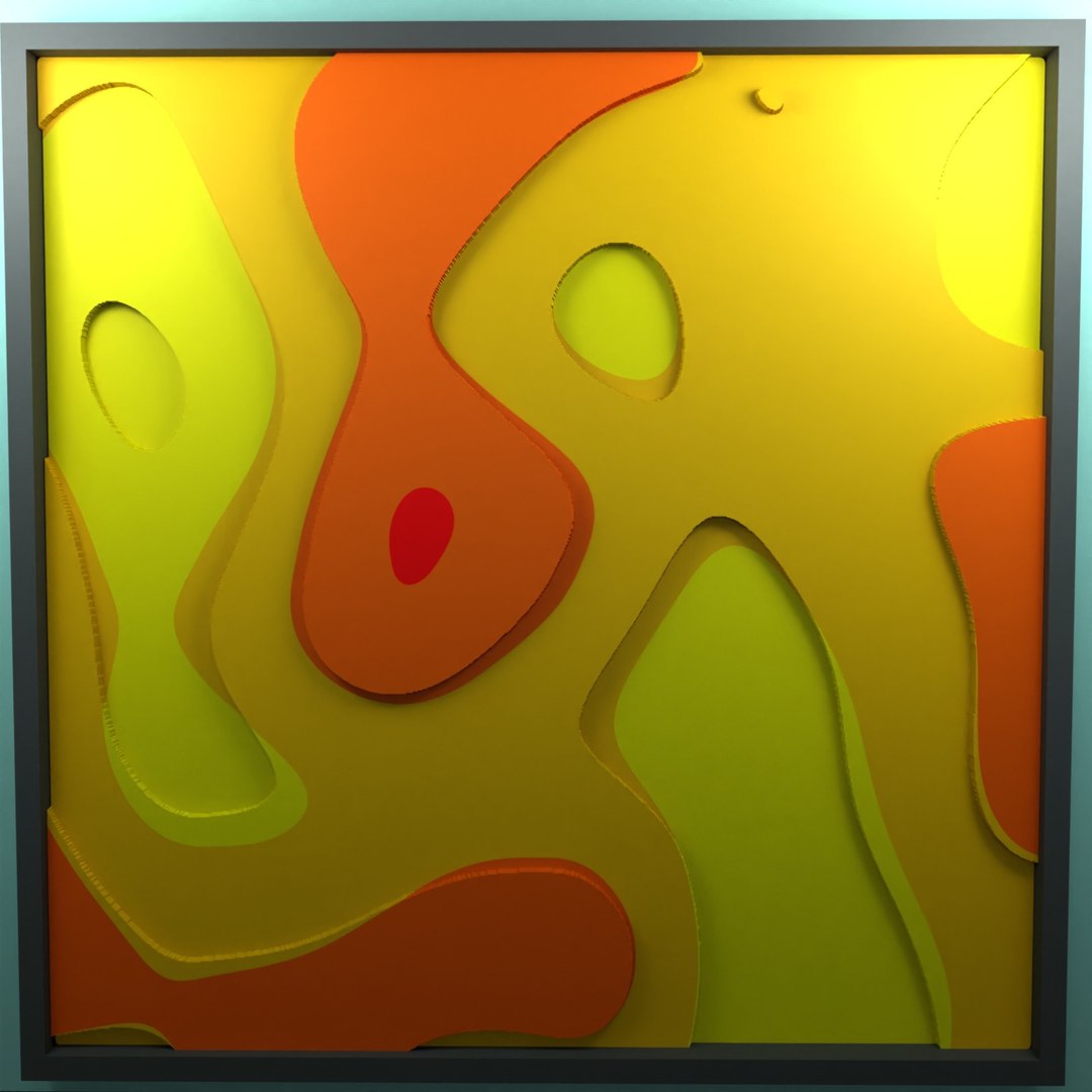 3D model Abstract Art animated 9 - TurboSquid 1843219