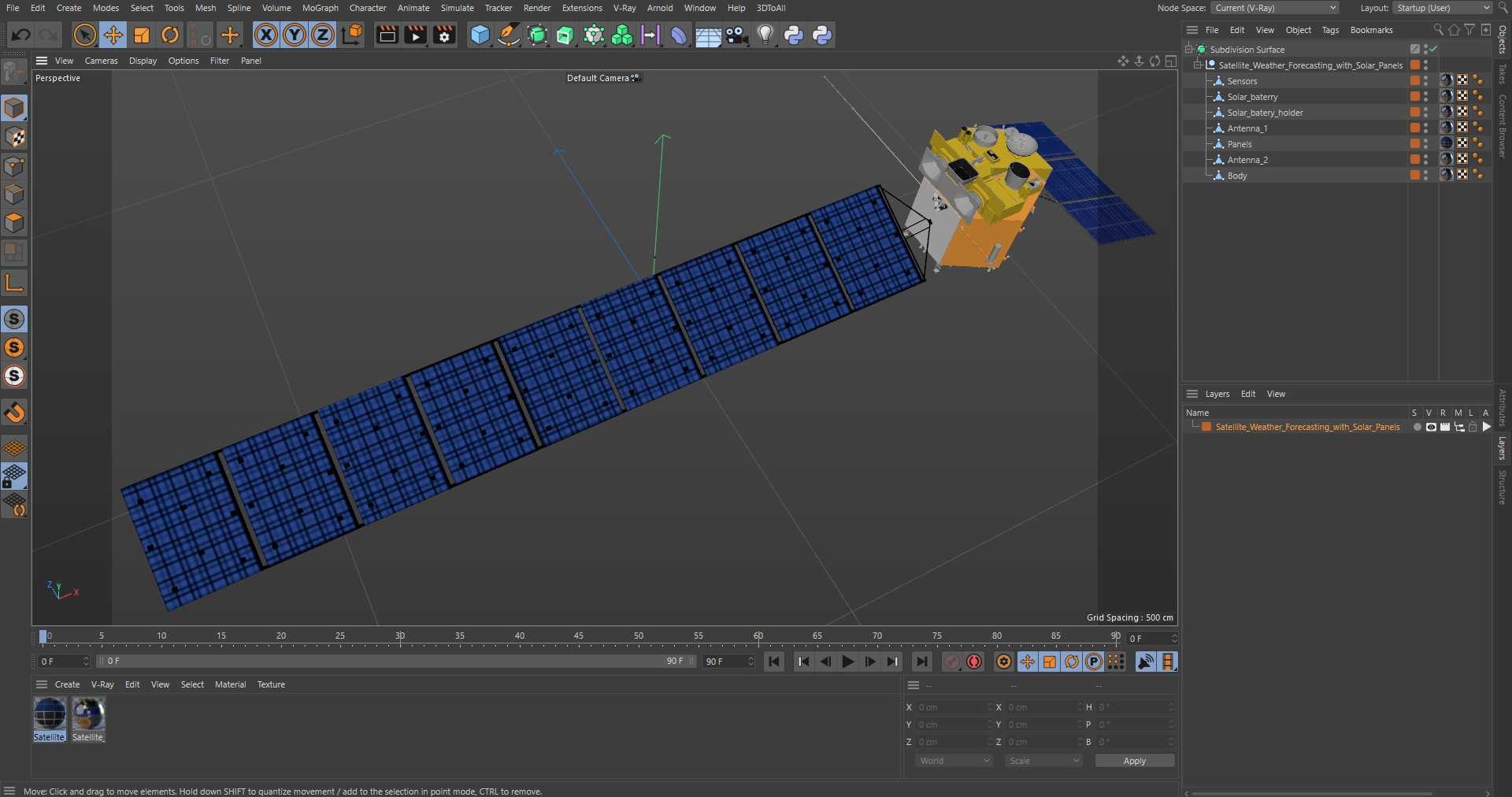 Satellite Weather Forecasting with Solar Panels model https://p.turbosquid.com/ts-thumb/Wy/TgmDFR/5H/satellite_weather_forecasting_with_solar_panels_1003/jpg/1742209708/1920x1080/fit_q87/8bb791e46e916551222884f6eefaacc0e66e3dbe/satellite_weather_forecasting_with_solar_panels_1003.jpg