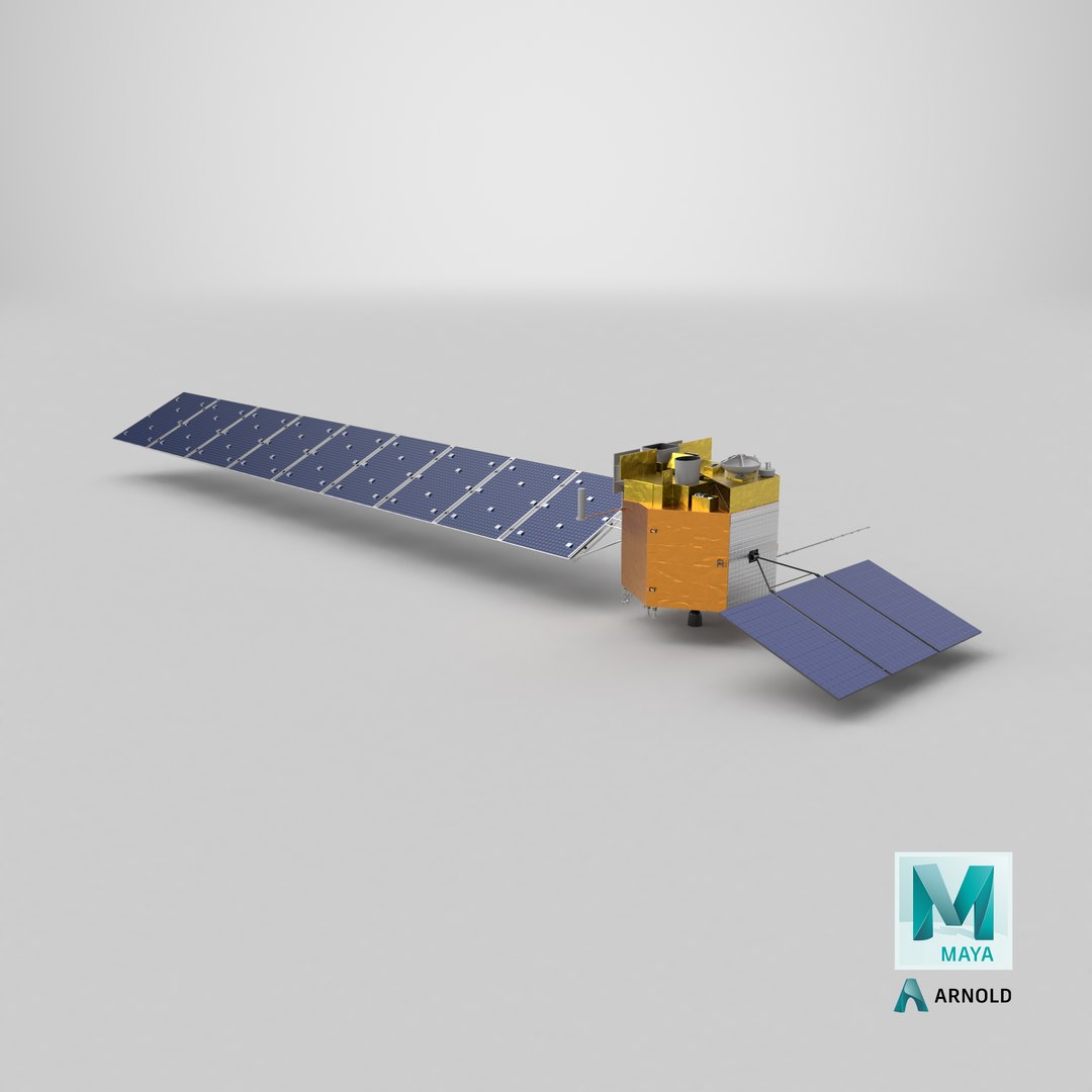 Satellite Weather Forecasting with Solar Panels model https://p.turbosquid.com/ts-thumb/Wy/TgmDFR/Ox/stemcell_maya_arnold_render/png/1743360349/1920x1080/fit_q87/042e1c983a2ba15e2934be59597cadfa043590aa/stemcell_maya_arnold_render.jpg