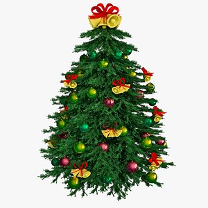 3d model christmas tree 14