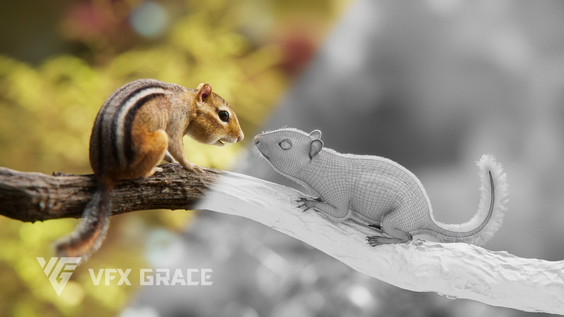 Chipmunk Animation 3D Model - TurboSquid 2075706