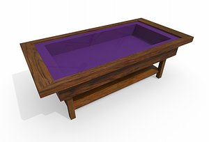 memory box coffee table 3D