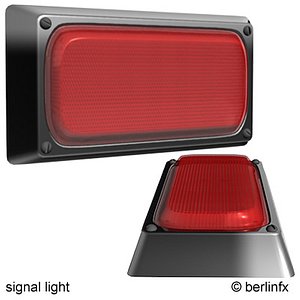 signal light 3d max