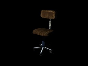 3d model of chair