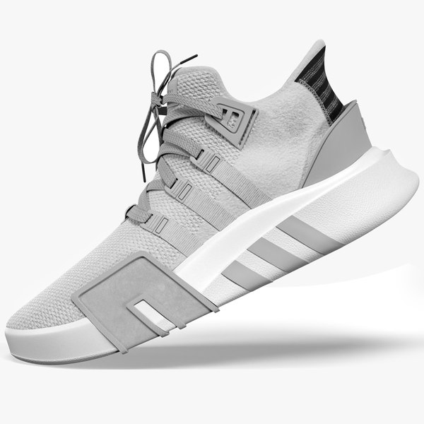 Adidas EQT Bask AVD Gray 3D model - TurboSquid 2033208