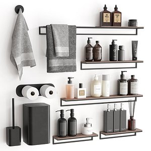 Bathroom Accessories 65 3D model