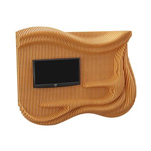 3D Parametric TV 3D model 15 model