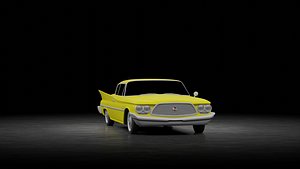 Chrysler Saratoga hardtop coupe 1960 3D model
