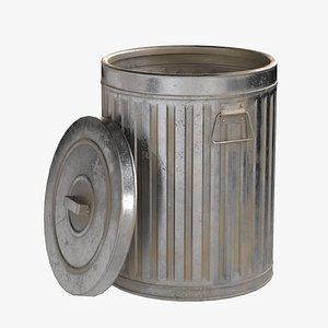 3D Trash Can