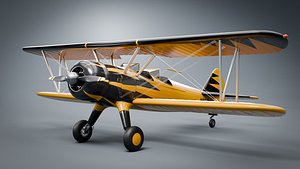 boeing Stearman 1945 airplane