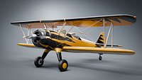 boeing Stearman 1945 airplane
