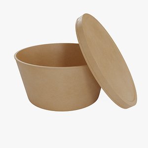 Paper Soup Cup - 26oz Open