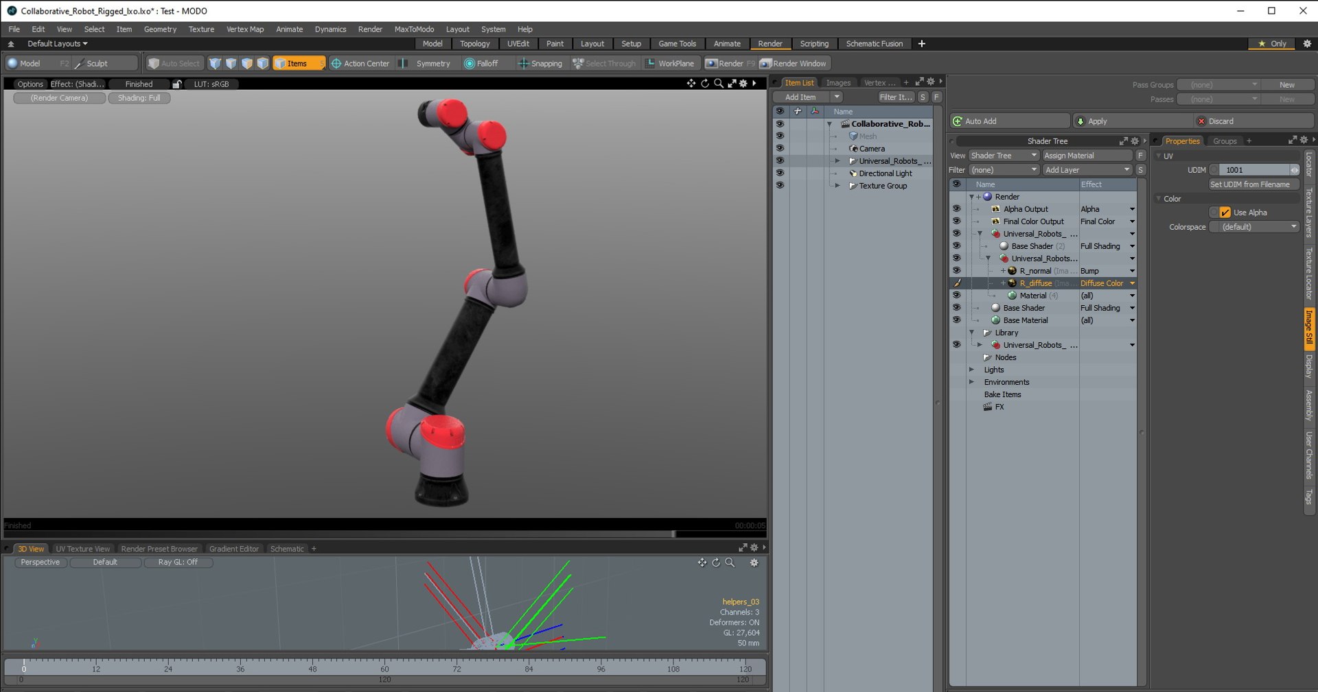 3D Collaborative Robot Rigged for Modo model - TurboSquid 1802167