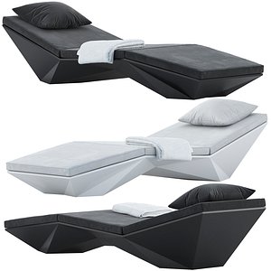 Faz Sun Chaise Lounge by Ramon Esteve 3D model