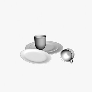 White Ceramic Dishware