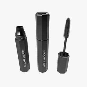 3D Mascara Mockup model