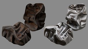 3D Crushed Fish Can 05