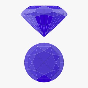 3D Zinnia Gemstone - 3D Printable
