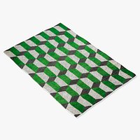 Suzanne sharp chiesa green rug