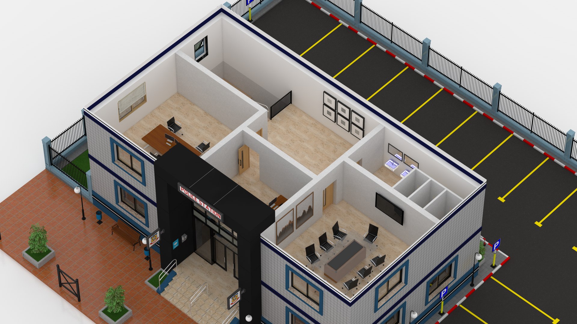 Police Station 3D https://p.turbosquid.com/ts-thumb/Wz/CtuV6r/nZ/15/png/1630961668/1920x1080/fit_q87/cb23ccdc039774bcdc4133a5279d37a515d03b5b/15.jpg