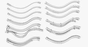 3ds max cables parts mechanical