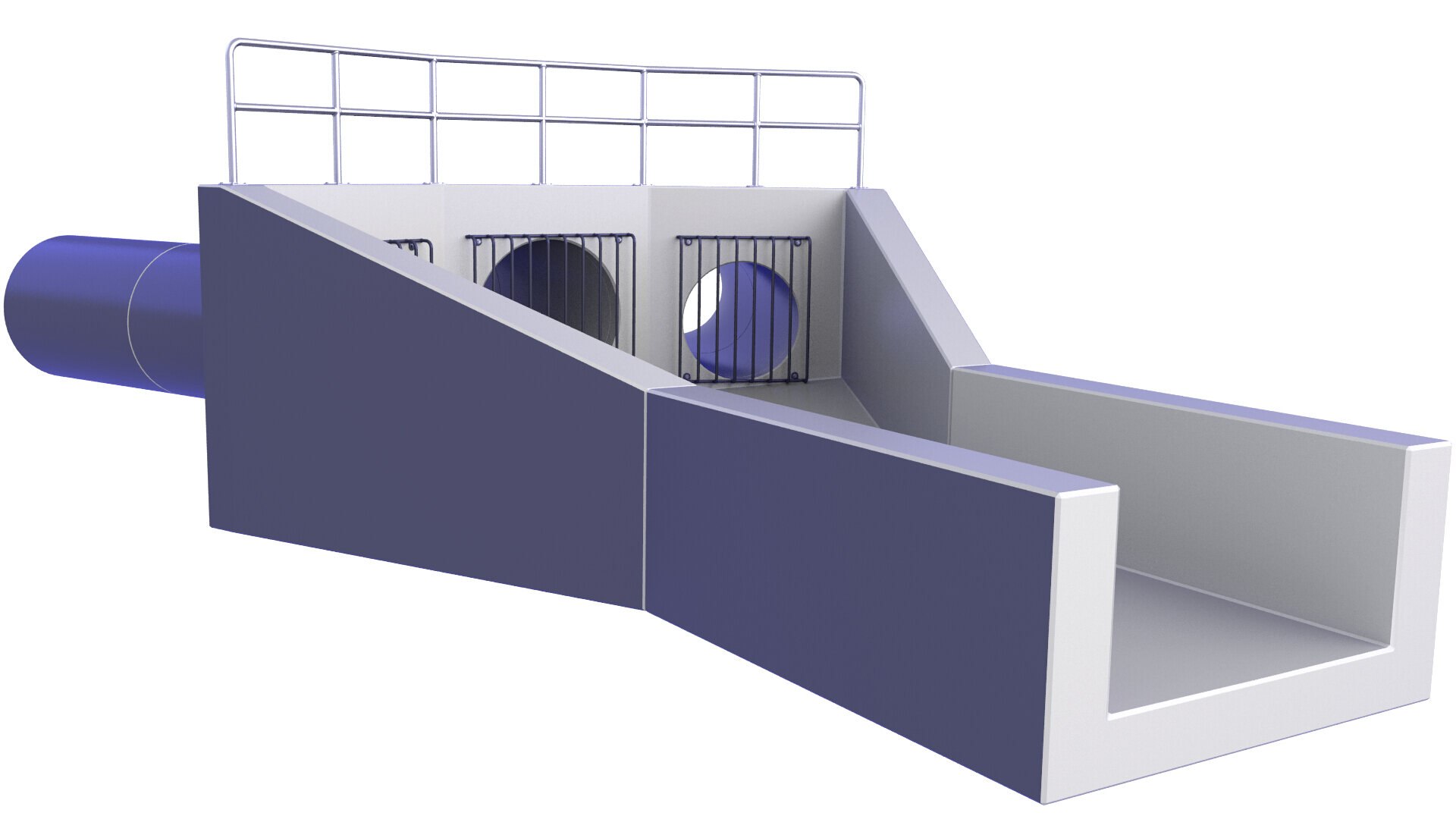Concrete Storm Water Drainage Outlet 9 3D Model - TurboSquid 1979957