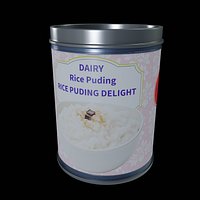 Planta based yoghurt and dessert-Rice Pudding Delight