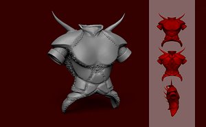 3D demon armor - tibia
