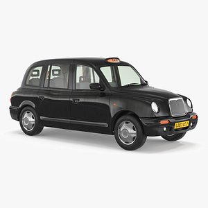 London Black Cab Taxi TX1