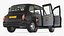 3D London Black Cab Taxi TX1