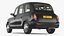 3D London Black Cab Taxi TX1