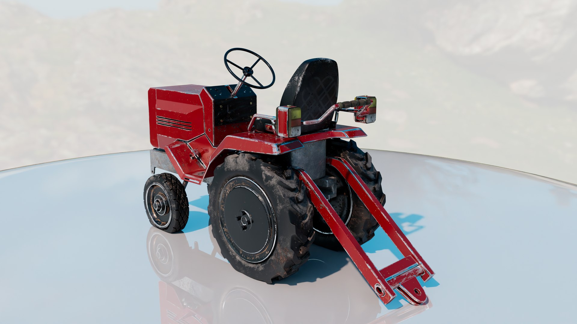 3D model Old Red Garden Tractor Worn and Rusty https://p.turbosquid.com/ts-thumb/Wz/S0OApb/oy/3/jpg/1767360642/1920x1080/fit_q87/1410f7f2bd3e64de4b74249071c6d5e60c6066a6/3.jpg