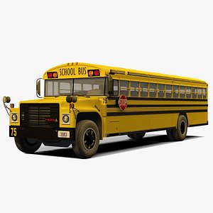 School Bus Rigged
