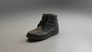 3D Mens Boot model
