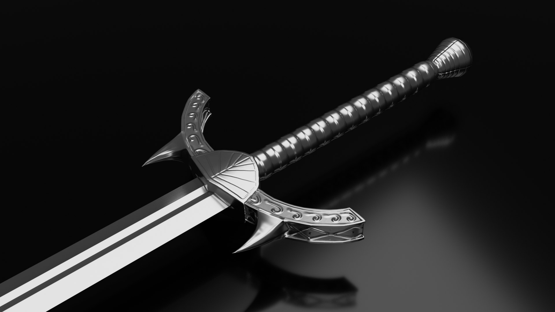 3D Model LongSword - TurboSquid 1821463