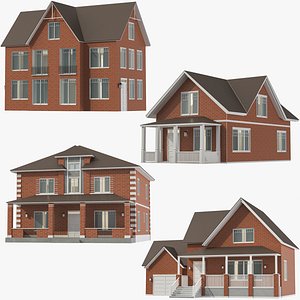3D Classic House Collection 01