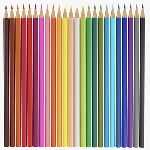 24 Colored Pencils