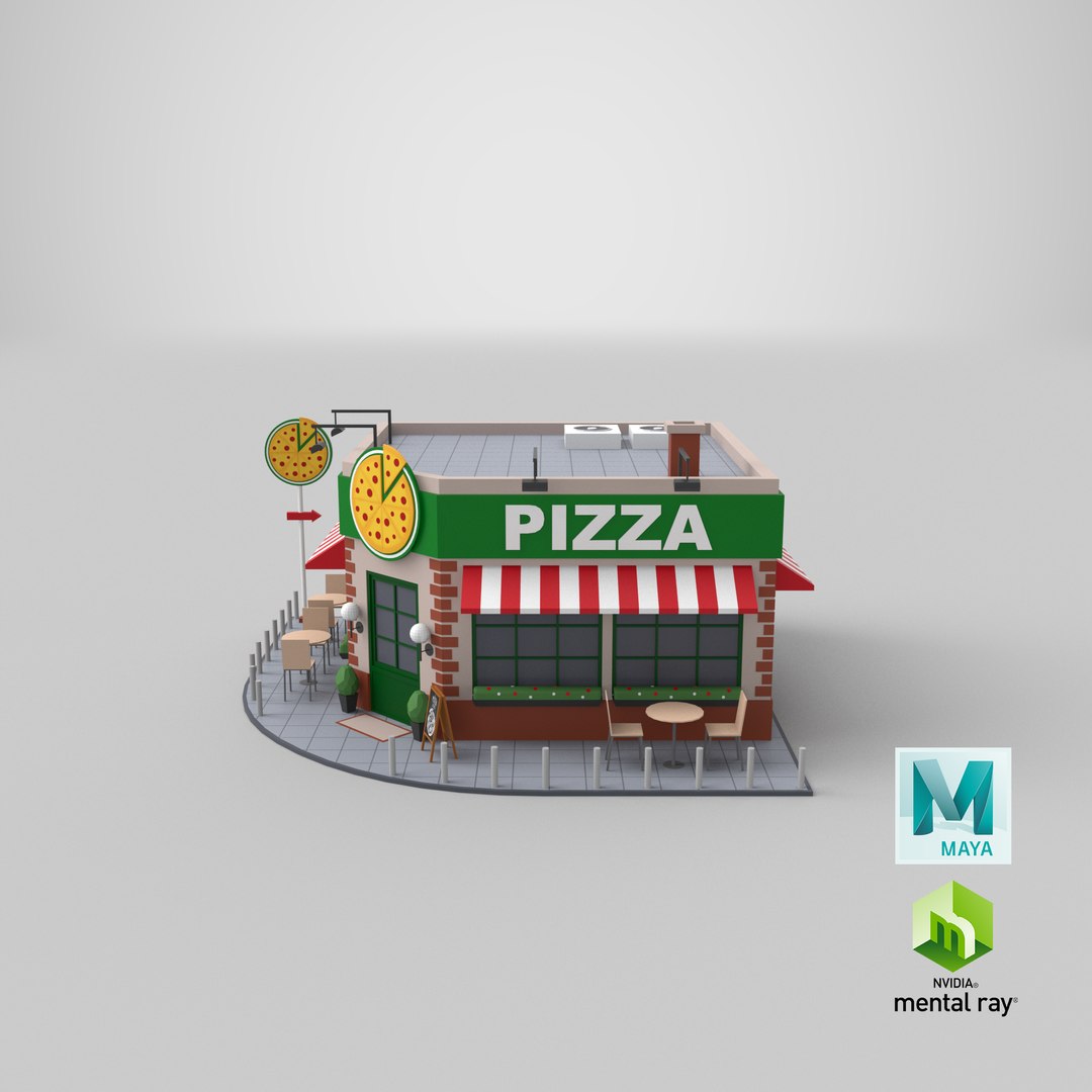 3D model Low Poly Cartoon Pizza Restaurant https://p.turbosquid.com/ts-thumb/Wz/jO8q5m/ut/stemcell_maya_mental_ray_render/png/1641374421/1920x1080/fit_q87/88396b977c28361ba821a5ab3796cb8920124e09/stemcell_maya_mental_ray_render.jpg