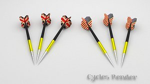 3d model dart blender great