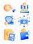 3Dブロックチェーン金融ビットコイン