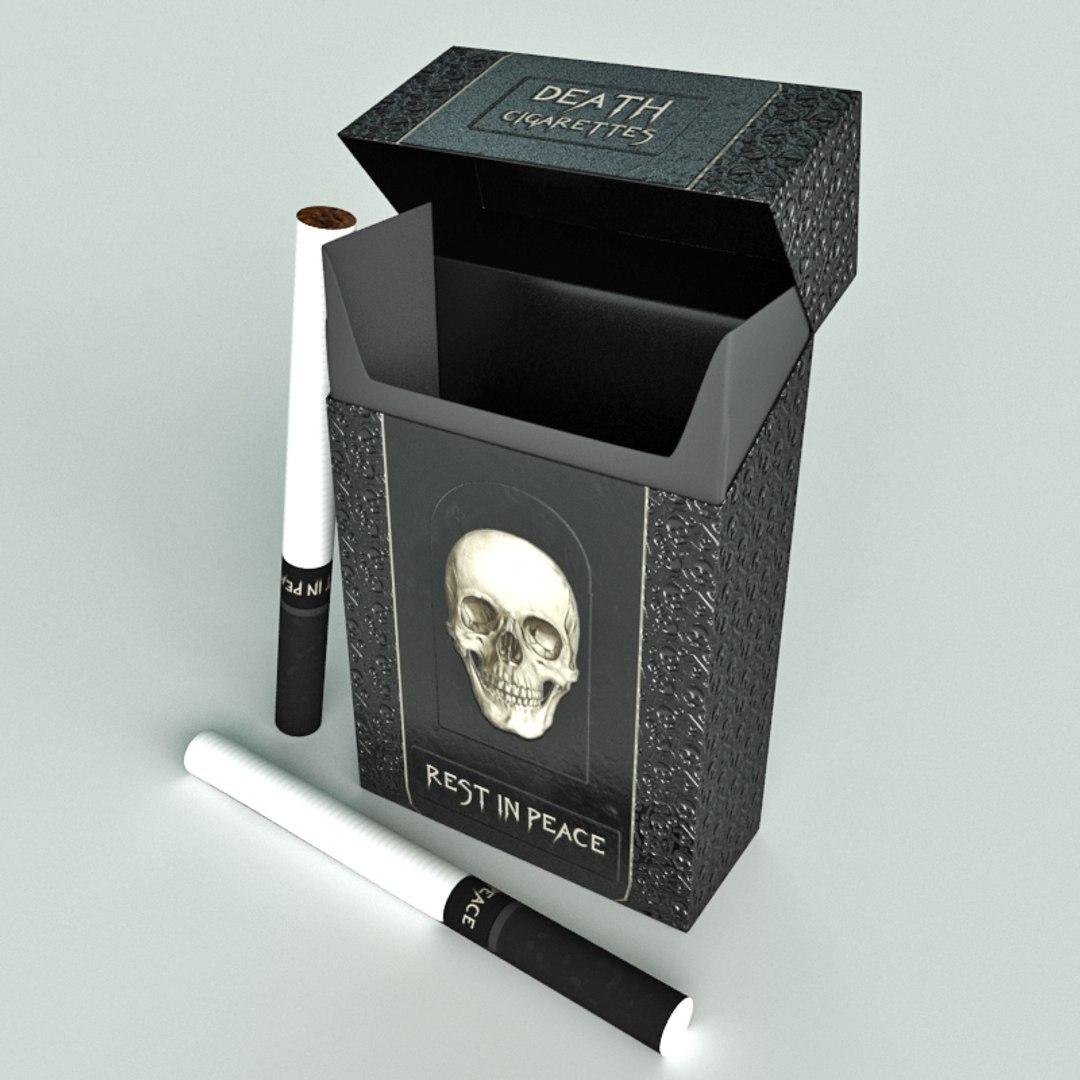 Death Cigarettes 3d Model