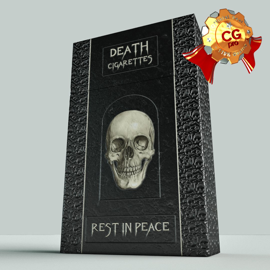 death cigarettes Death Cigarettes 3d Model
