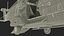 NH90 Army Multirole Helicopter Green Camo with Interior Rigged for Maya 3D