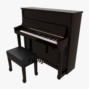 Piano with Stool