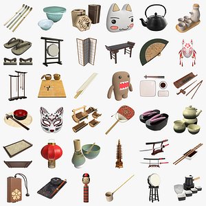 Japanese table items