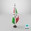 Burundi Flag Stand