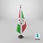 Burundi Flag Stand