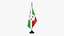 Burundi Flag Stand