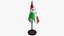 Burundi Flag Stand
